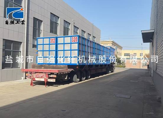 盛丝桶发货现场